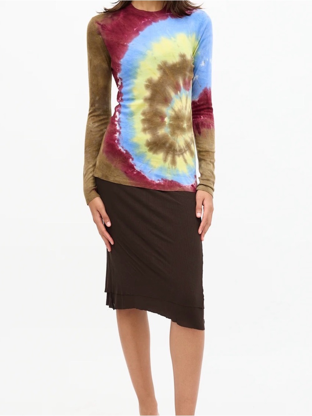 Gabriela Hearst Multicolor Tie-dye cashmere sweater size M Like new!